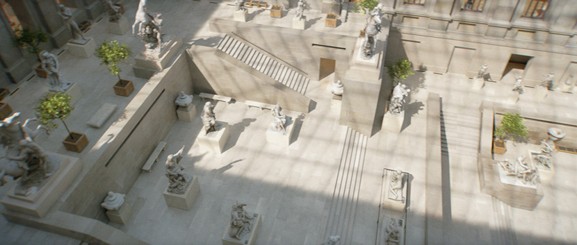 25组博物馆古希腊人物像C4D模型汉尼拔凯撒阿丽雅海神黛安娜