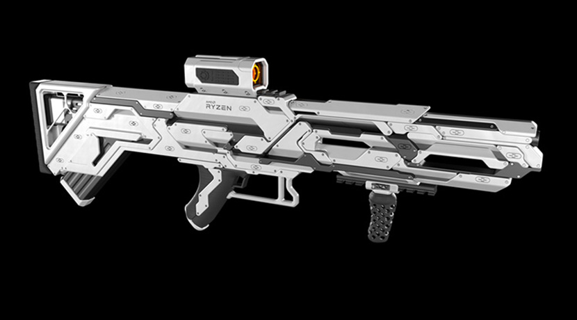 7组科幻武器C4D Corona模型合集创意场景3D模型OBJ素材