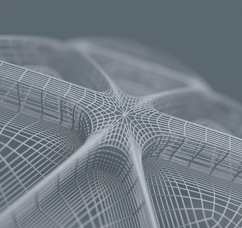 C4D抽象网格艺术造型创意工程创意场景3D模型素材