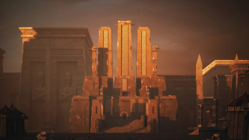 Kitbash3D&amp;amp;ndash;Ancients远古时代外星文明建筑C4D模型合集3D素材