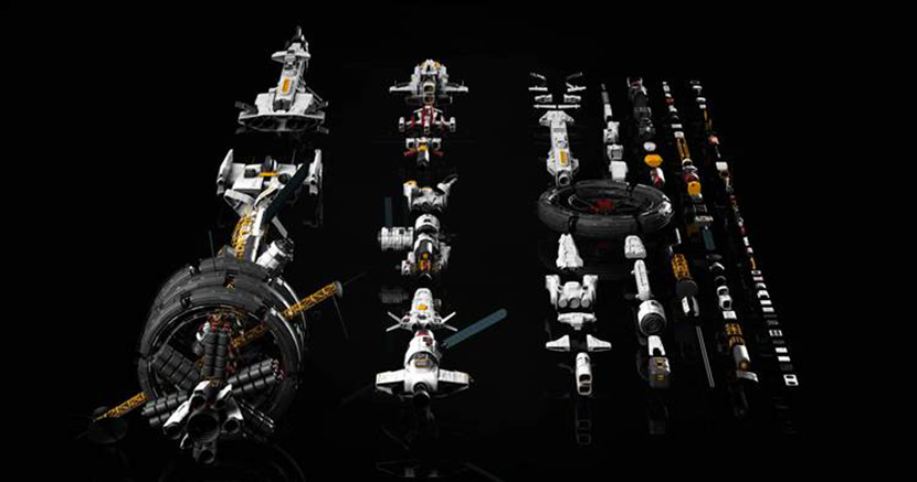 Kitbash3D交通工具机械宇宙飞船模型C4D素材FBX OBJMAX格式