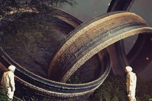 C4D外星球科幻造型场景工程创意场景3D模型素材
