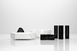 C4D VRAY大理石卫浴家具模型创意场景3D模型素材