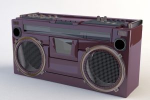 录音机C4D模型