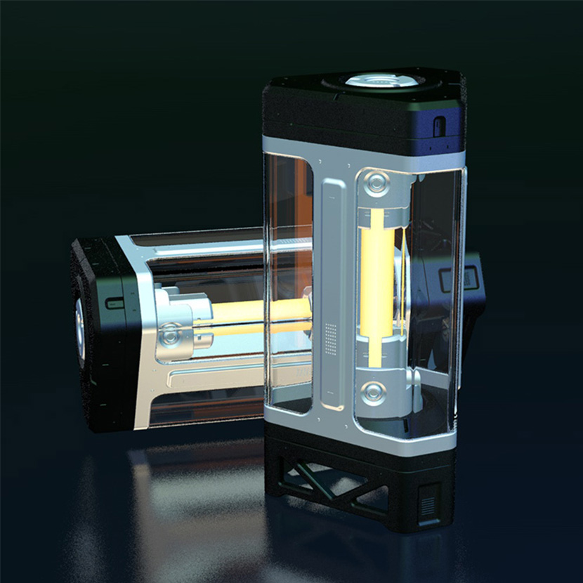 科幻能量装置C4D模型电影游戏道具创意场景3D模型素材