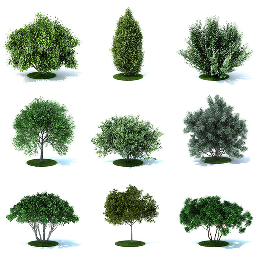 59个高精植物喷泉艺术雕塑椅子木桥花园景观藤蔓拱门c4d模型
