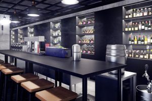 10个室内场景C4D模型合集厨房餐厅浴室书房客厅办公休闲