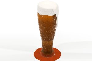 啤酒C4D模型 beer bottle