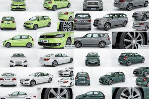 C4D汽车模型合集 Vray C4D 跑车轿车