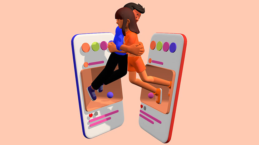 10组C4D办公卡通人物购物VR游戏设计FBX灵感3d人物互动IP角色