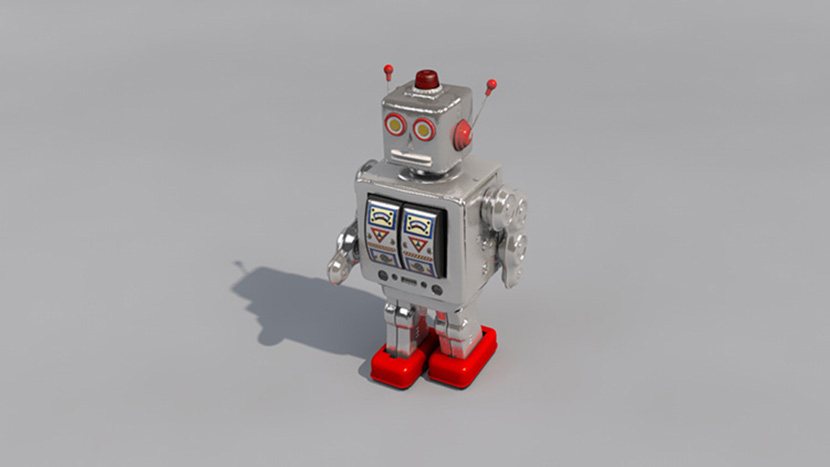 电子探测机器人C4D动画模型游戏电影角色创意场景3D模型素材
