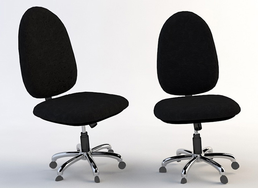 3款老板椅办公椅电脑转椅C4D模型创意场景3D模型素材