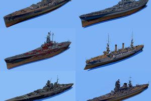 60套海军航母舰船游戏C4D模型FBX合集创意场景航模3D模型素材