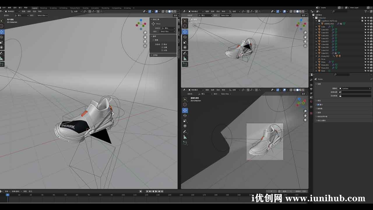 【推荐课程】Blender高质量渲染、动画【Derek Elliott】YC129