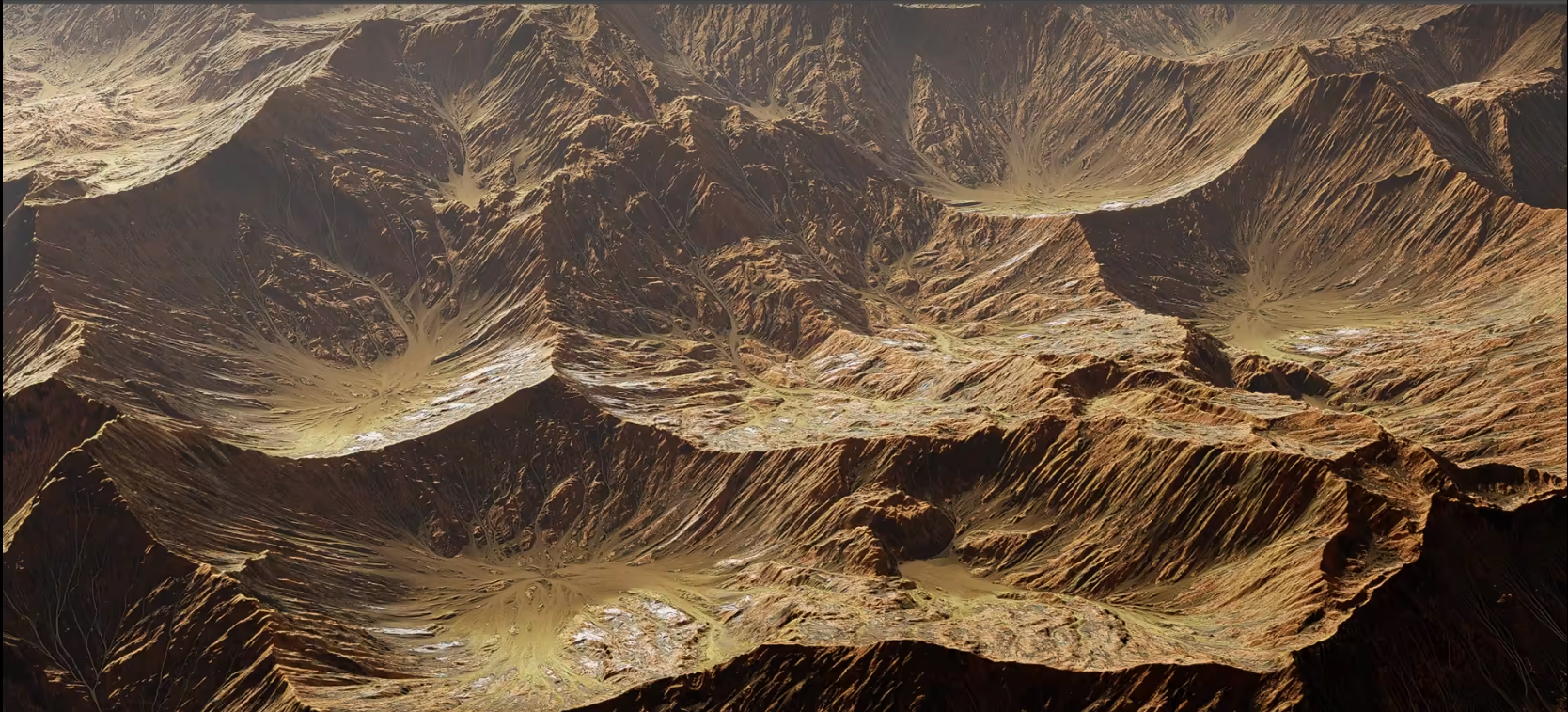 25组自然峡谷模型山脉模型地形模型3D模型贴图YC165
