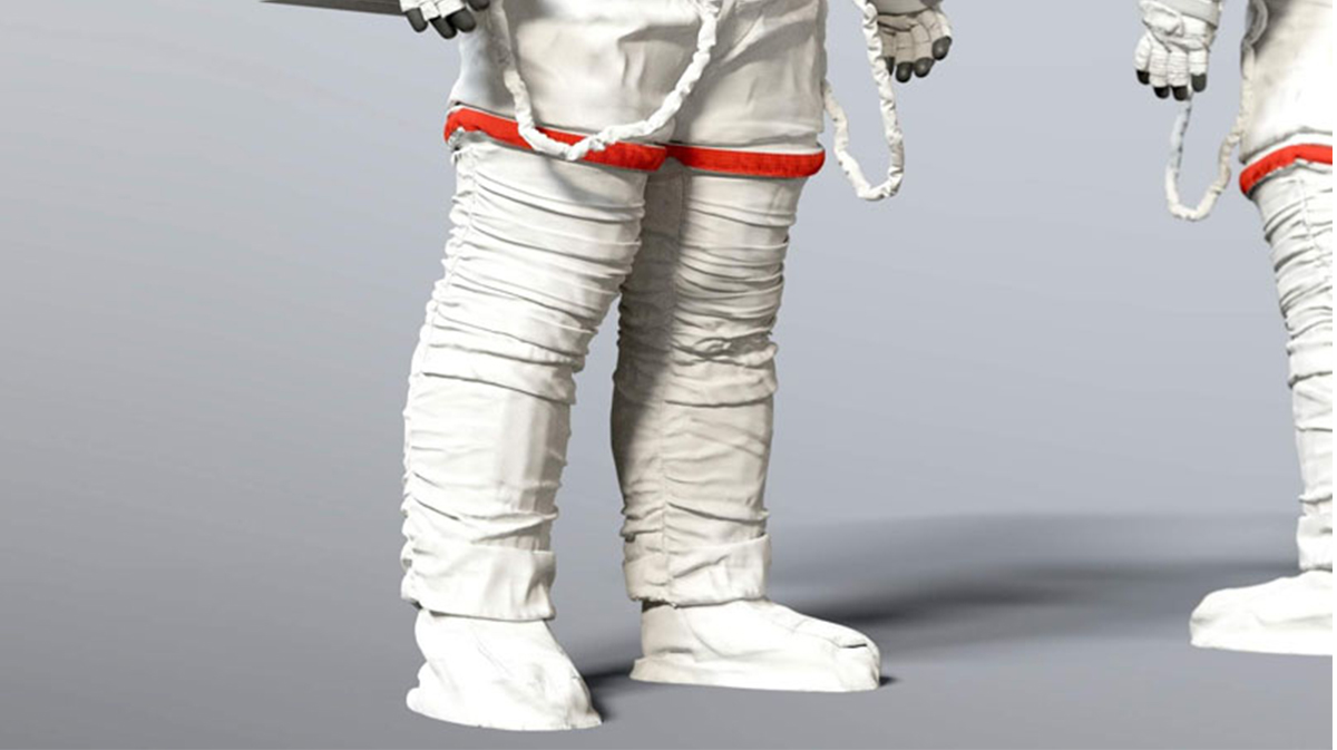 高精度舱外机动单元NANA EMU太空宇航员服装3D模型 宇航员模型 宇航服模型YC279
