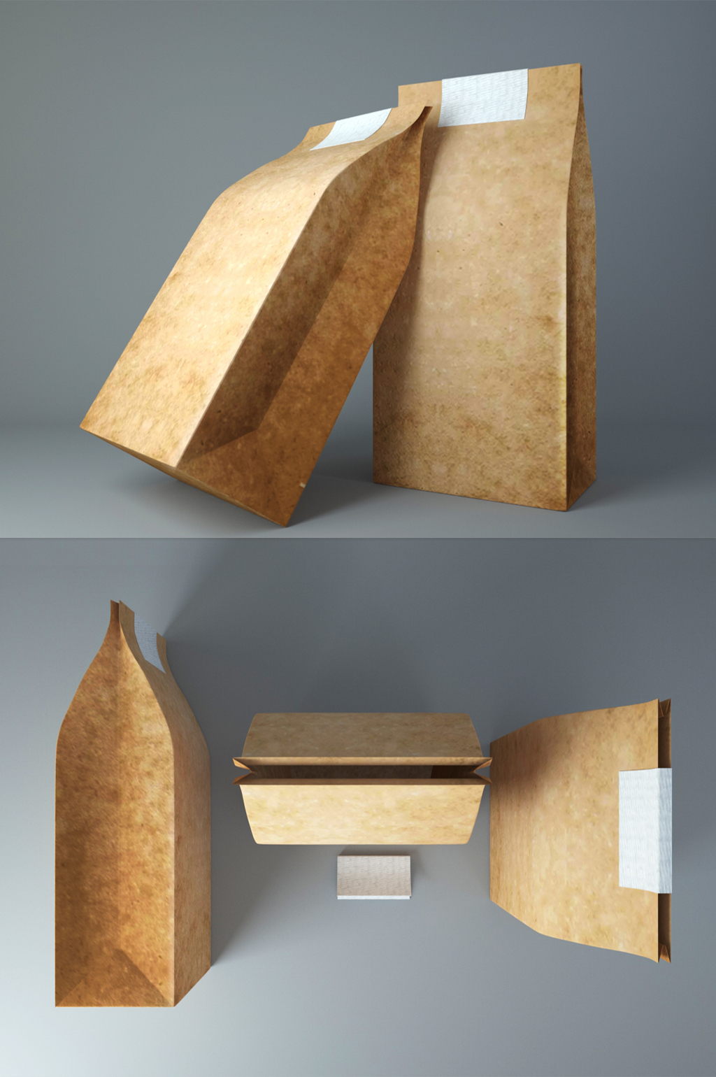 14款包装盒子C4D OC工程源文件产品包装盒模型样机设计素材YC312