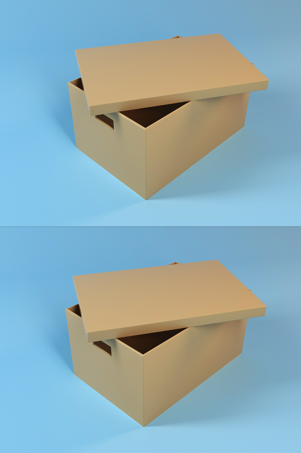 14款包装盒子C4D OC工程源文件产品包装盒模型样机设计素材YC312
