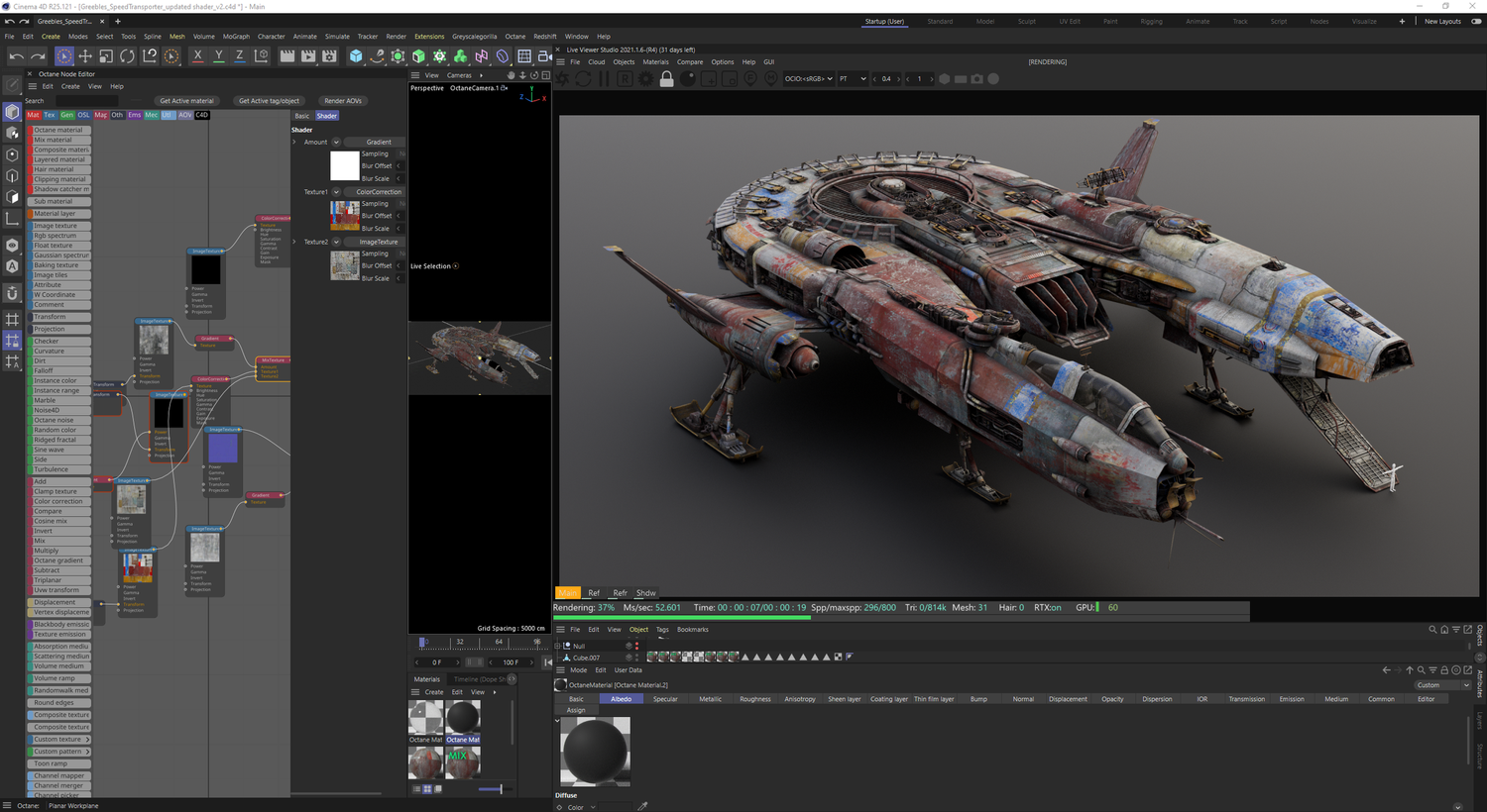 600组完整宇宙飞船星际舰队与相关人员3D模型合集YC328